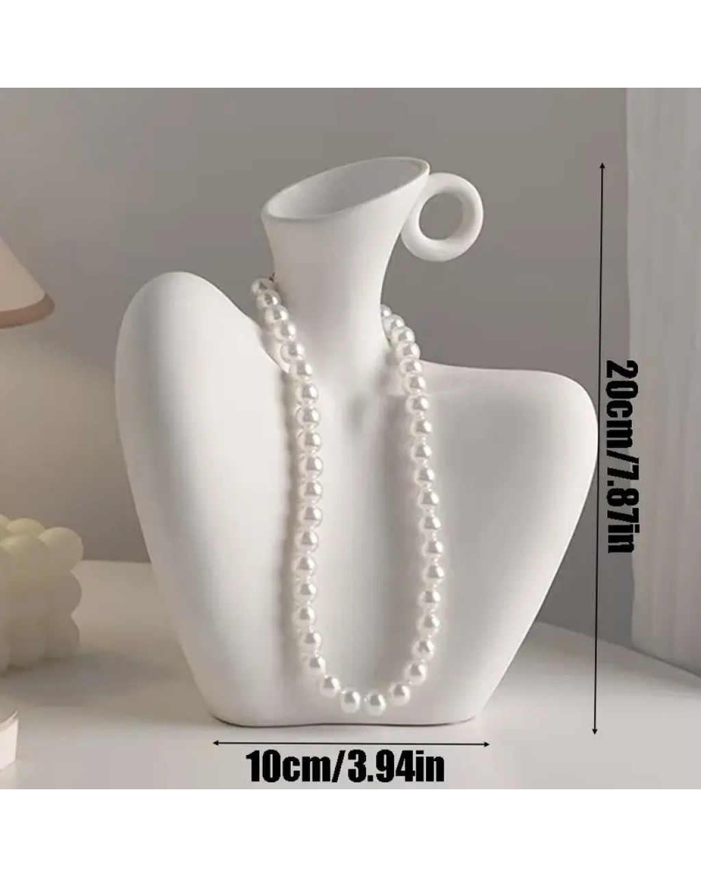 YY5918  Şık Boyun Sergi Standı Takılık Vazo Silikon Kalıp